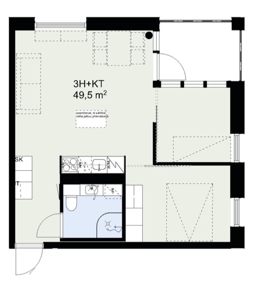 Nordica Central Apartment Rovaniemi Zewnętrze zdjęcie